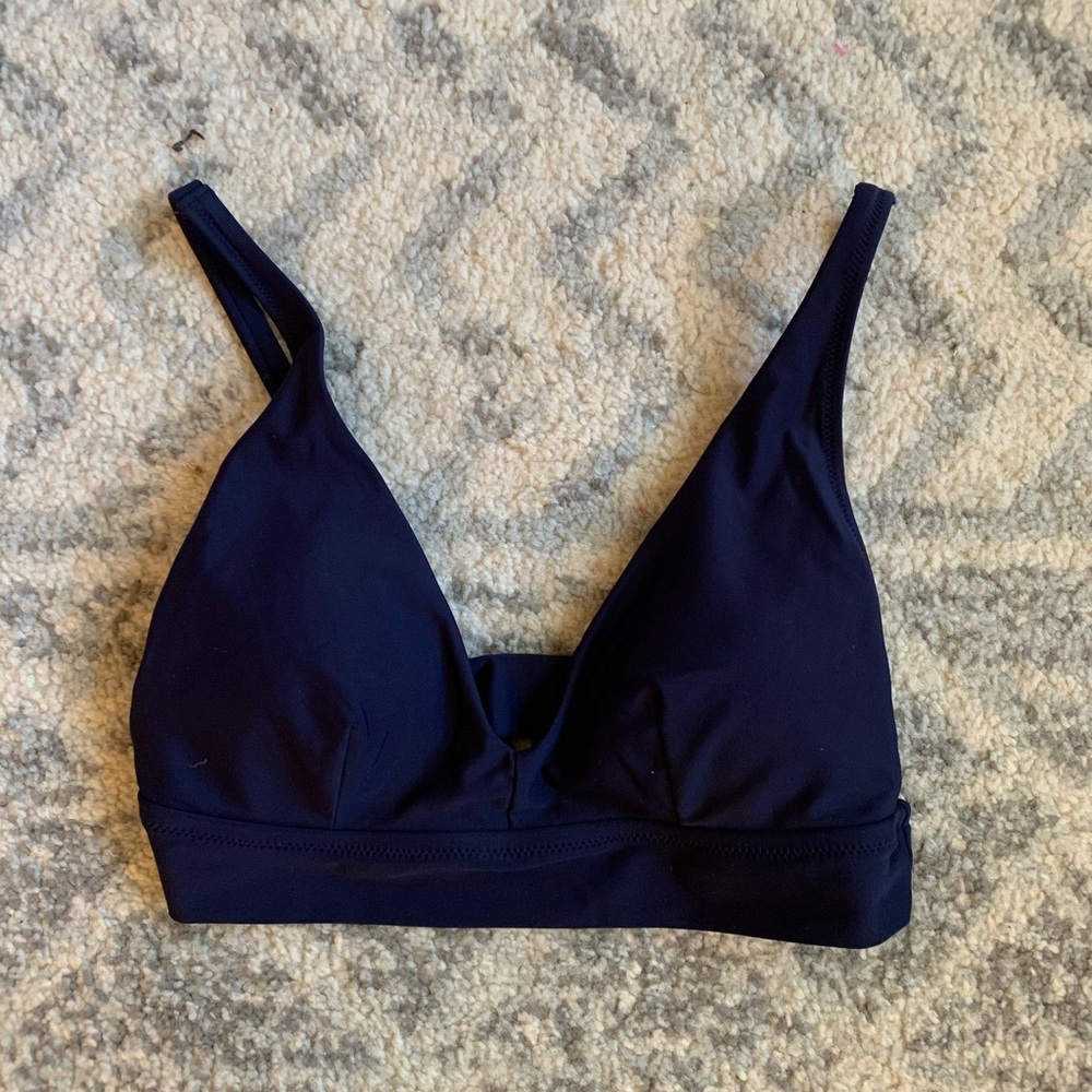 Navy blue aerie bikini top